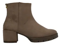 Comprar Botin De Tacon Ancho Hispana Con Cierre Trasero Modelo 15151