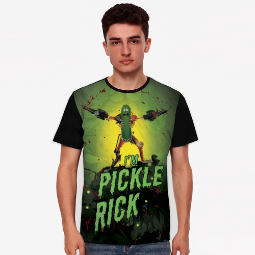 Camiseta Rick And Morty Anime Exclusivas Algodón