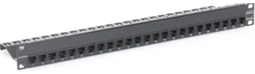 Patch Panel Z-max, Blindado, De 24 Puertos, Modular (vacío),