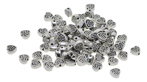 Cuentas De Corazón Para Hacer Joyas 5 Piezas
