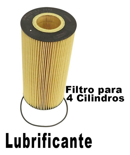 Filtro Óleo Motor Accelo 815 1016 1316 Genuíno A9041800109
