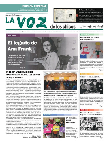 Imagen 4 de 5 de Periodico Escolar: La Voz De Los Chicos