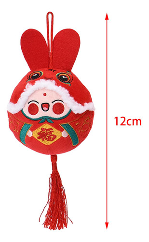Año Nuevo Chino Conejo De Peluche De Juguete Creativo
