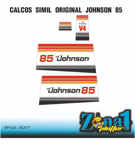 Calcos Johnson 85