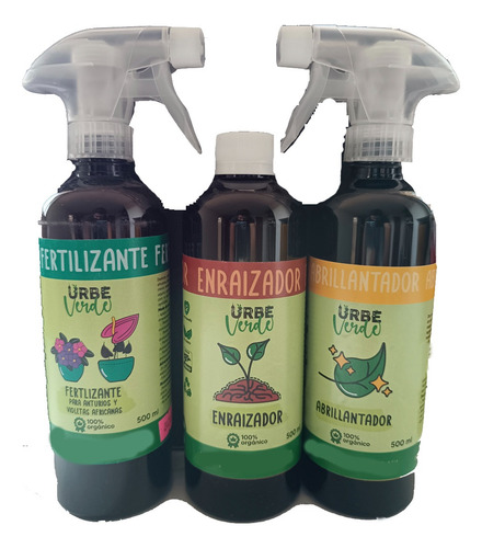 Kit Orgánico Anturios Y Violetas Brillo, Raíz Fertilizante