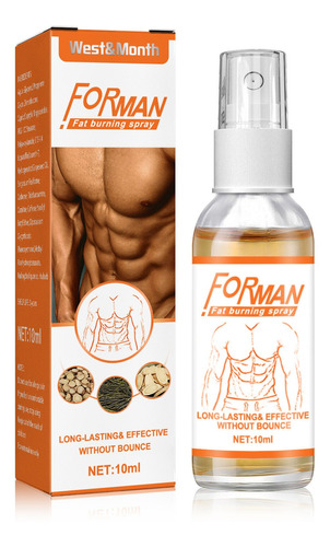 Spray Adelgazante Unisex Quema Grasa Abdominales Músculo Abd