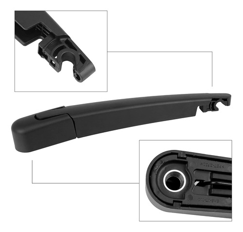 Juego De Brazos De Limpiaparabrisas Trasero De 288 Mm Para C