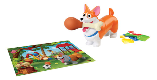 Juego Goliath Doggie Doo Corgi Con Rompecabezas De 24 Piezas