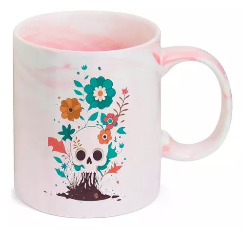 Caneca Rosa Caveira I