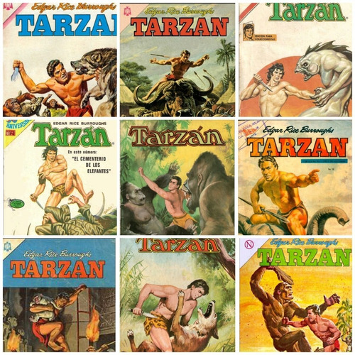Colección Revista Tarzán Muchos Episodios Editorial Novaro