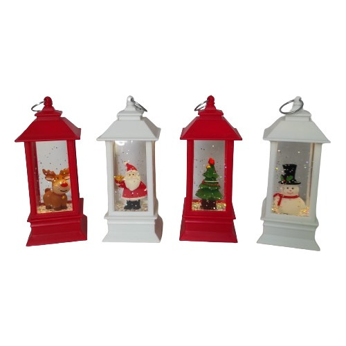 Farol Navideño Colección 4 Diseños