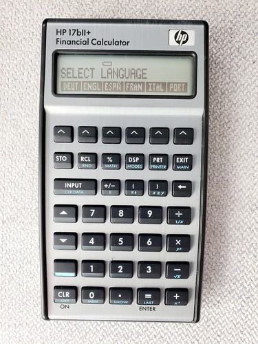 Calculadora Financiera Hp 17bll+