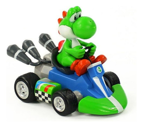 Figuras Mario Kart Peach Yoshi Donkey Kong Bowser
