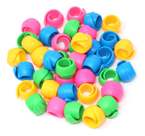 40pcs Colorful Thread Spool Savers Silicone Spool Hugge...