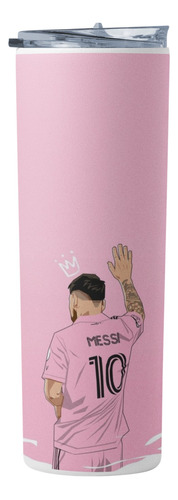 Termo Cabo 20 Oz. Messi Inter Miami