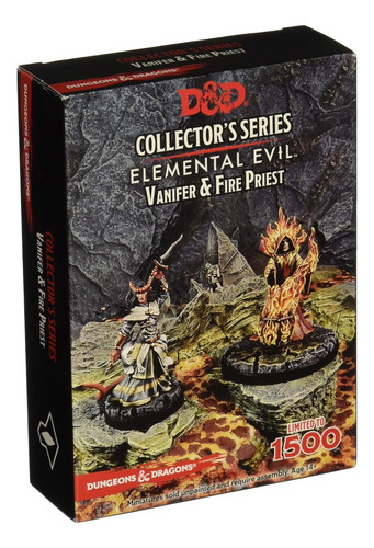 Battlefront Miniatura D&d Elemental Evil Vanifer Y Figura De