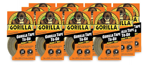 Gorilla 6100101-12 Cinta Adhesiva Para Llevar  1  X 10 Yarda