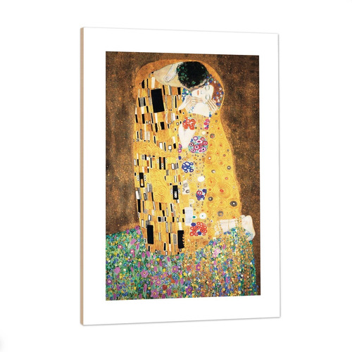 Cuadro Klimt El Beso Láminas Obras Arte Para Cuadros 33x48cm