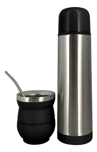 Termo Acero Inoxidable 500ml Con Mate Bombilla Selecta Plus