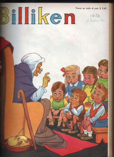 Libro Empastado Con Revistas Billiken Año   1947