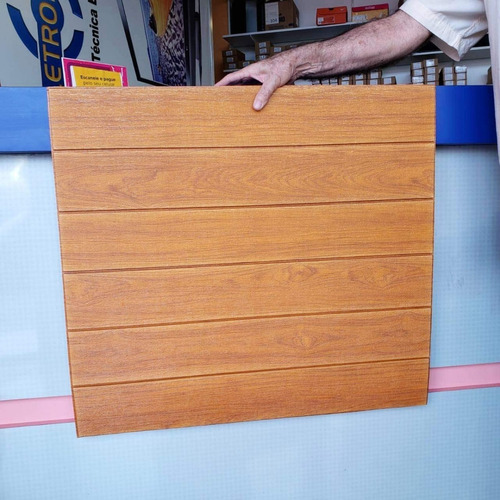 Imagem 7 de 7 de Painel 3d Papel Parede Espuma Adesivo Lavável Cubos Madeira