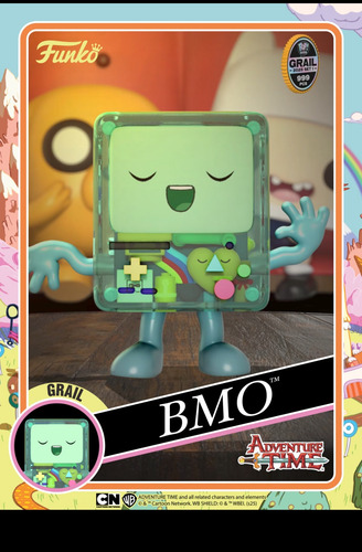 Funko Pop Bmo Nft 708pcs O Menos Grail Glows In The Dark (Usado)