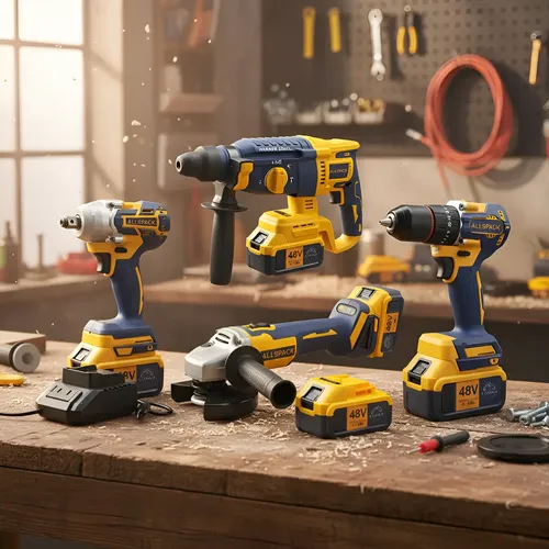 Kit4 Em 1furadeira Esmerilhadeira Martelo E Chave De Impacto Ck-0...