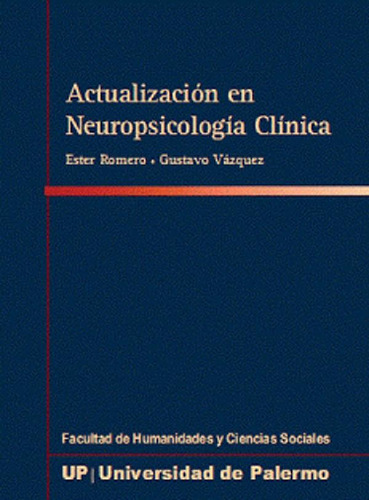 Libro - Actualizacion En Neuropsicologia Clinica