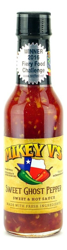 Salsa De Chile Y Pimiento Dulce Fantasma Mikey V's