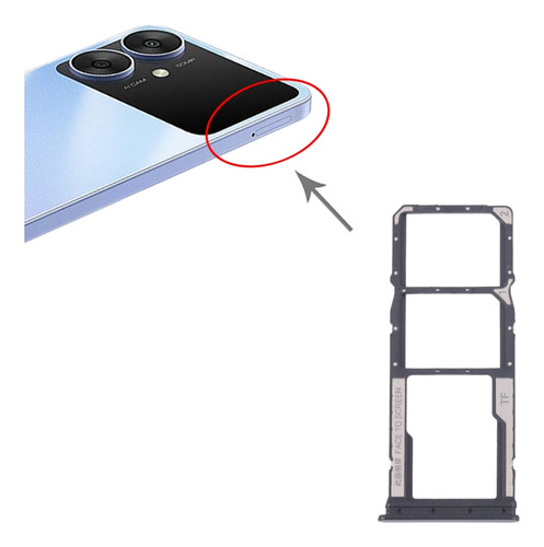 For Xiaomi Poco M6 Sim + Sim Card Tray + Micro Sd C