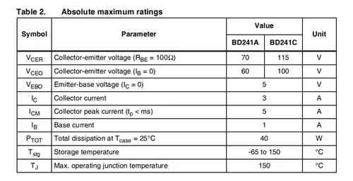 Bridgold Transistor De Potencia Bipolar Digital 3 A 100v, 3.