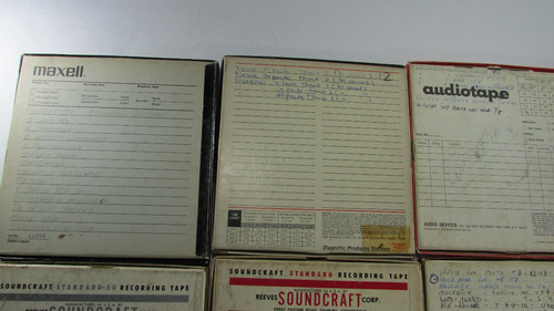 Lote De Seis Audiomagneticos Antiguos Video Coleccionable.