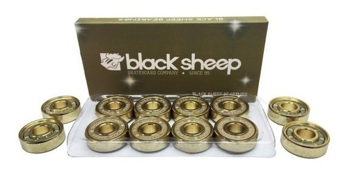 Rolamento De Skate Black Sheep Gold Original