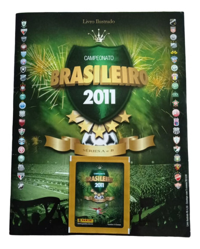 Álbum De Figurinhas Do Campeonato Brasileiro De 2011