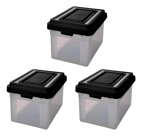 Caja Organizadora 36 L Combo X3