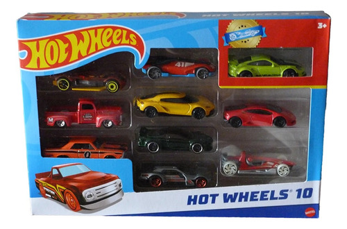 Hot Wheels 10-pack Carritos