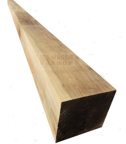 Columna Madera Laurel, Cep. Lijado,biselada, 5 X 5 P  X 3 Mt