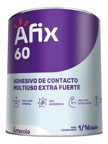 Adhesivo Afix 60 1/16 Gl