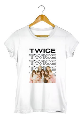 Playera Twice Grupo K Pop, Aesthetic, Envío Rápido.