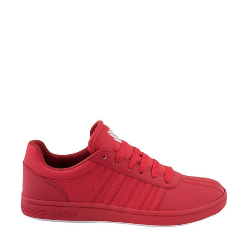 Tenis Casual K-swiss Hombre Color Rojo Piel Is553