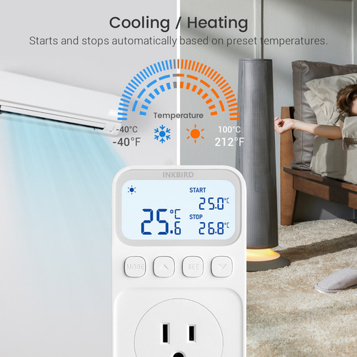 Controlador Digital De Temperatura De Refrigeración Y Calefa