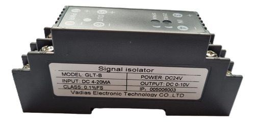 Glt-b Convertidor Aislado Corriente A Voltaje 4-20ma A 0-10v