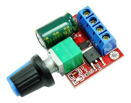 Imagen 1 de 4 de Dimer Dimmer Para Motor Dc 4.5v A 35v 5a Ph Ventas