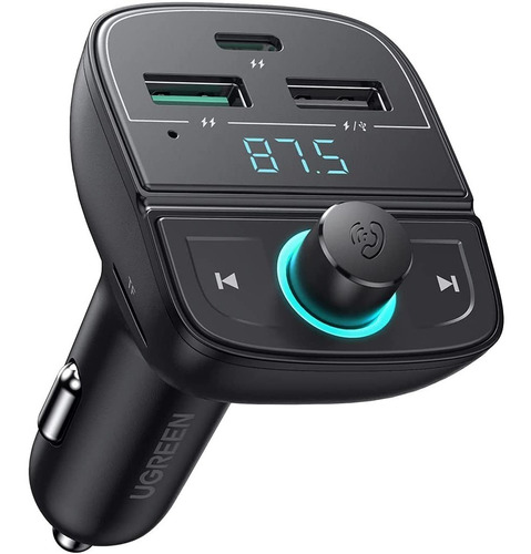 Ugreen Transmisor Fm Bluetooth cargador Fm Quick Charge 3.0