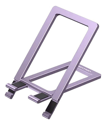 Soporte P/ Celular Tablet Aluminio Plegable Purpura Vention