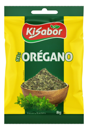 Orégano Kisabor Pacote 8g