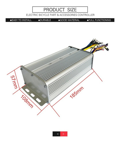 Controlador De Motor De Cubo 48v-72v 1000w-3000w 18mos Max60
