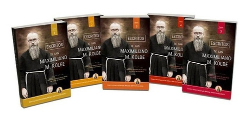 Escritos De Maximiliano Kolbe 5 Volúmenes 