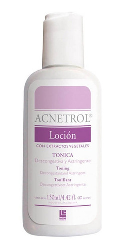 Acnetrol Locion Con Extractos Vegetales Tonica Descongestiva