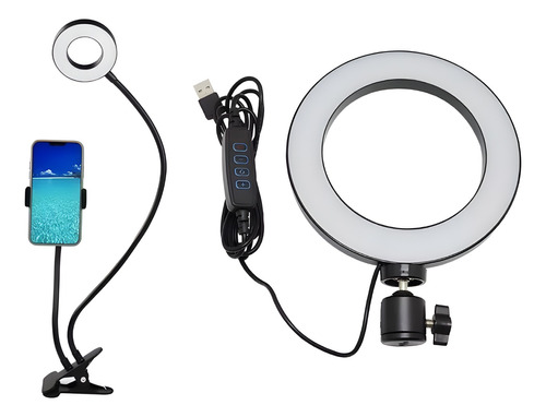 Aro Led Profesional Para Celular-mejora Tus Videos Mundo Eve